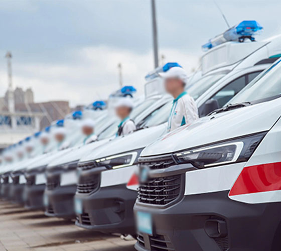 安国市服务车队展示